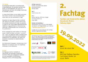 Bild des Flyers zum Fachtag 2022